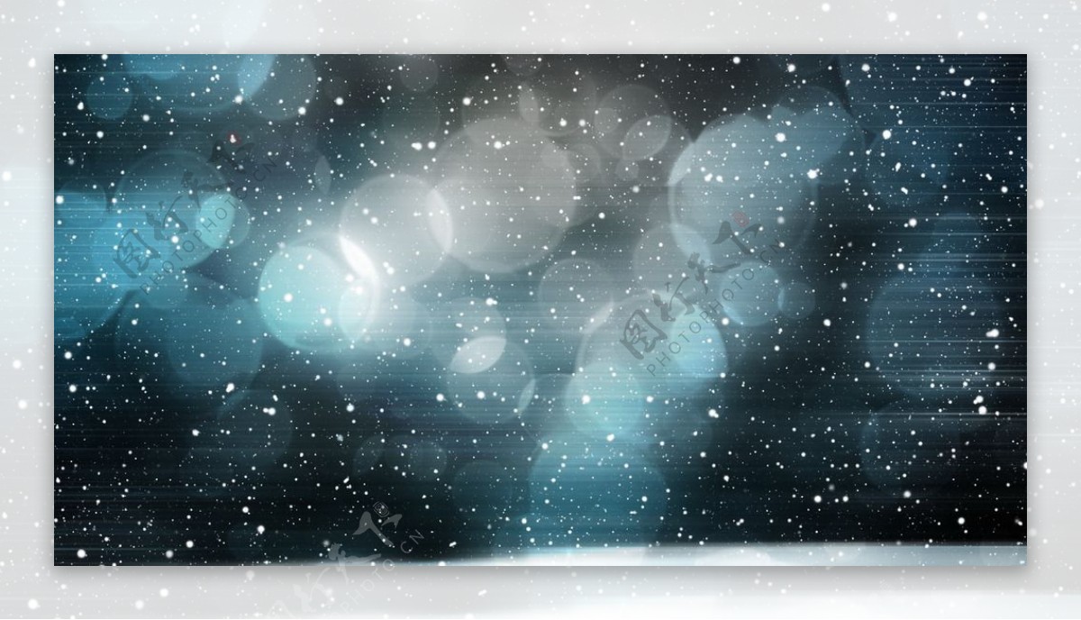 斑斓色彩雪天主题背景
