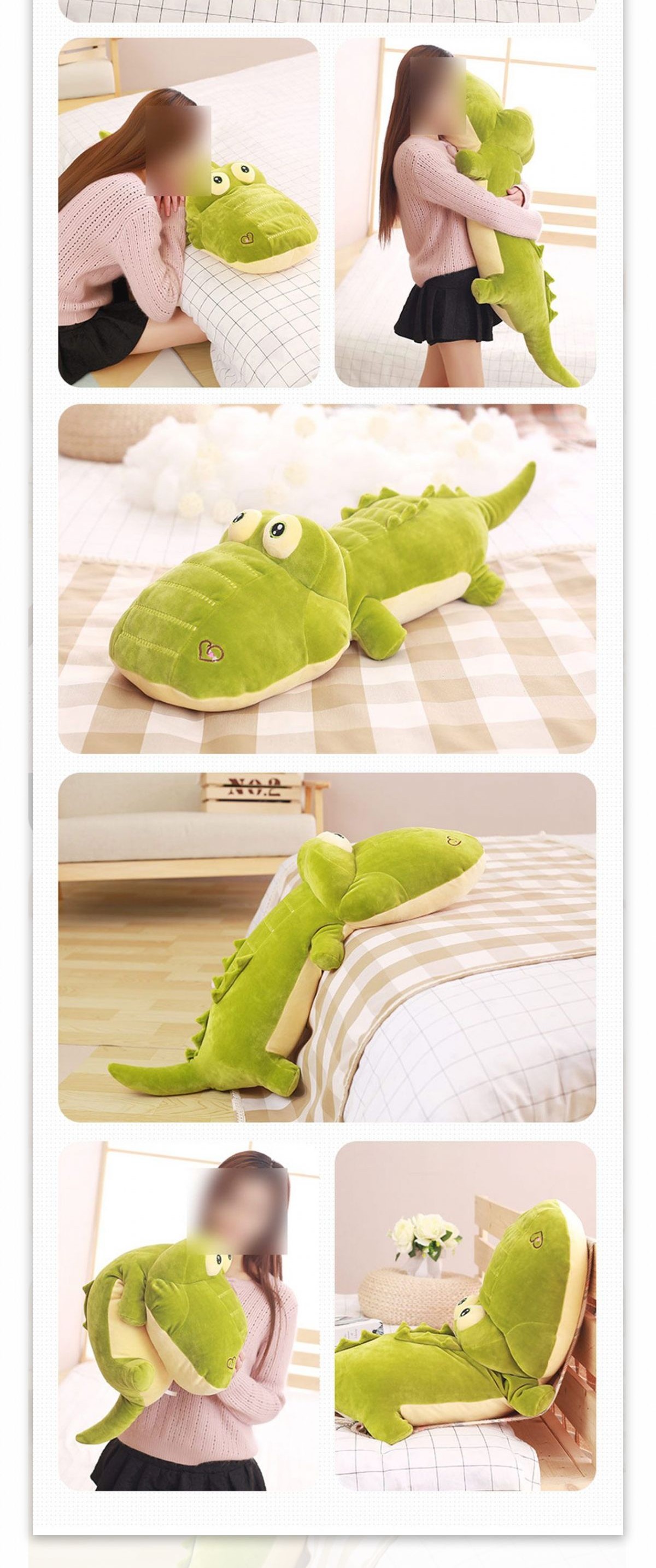 淘宝鳄鱼抱枕详情页模板