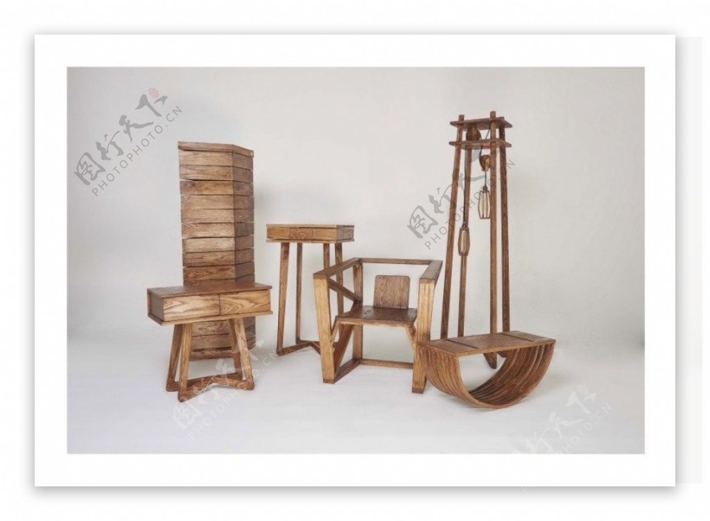 木制桌子桌子创意产品设计JPG