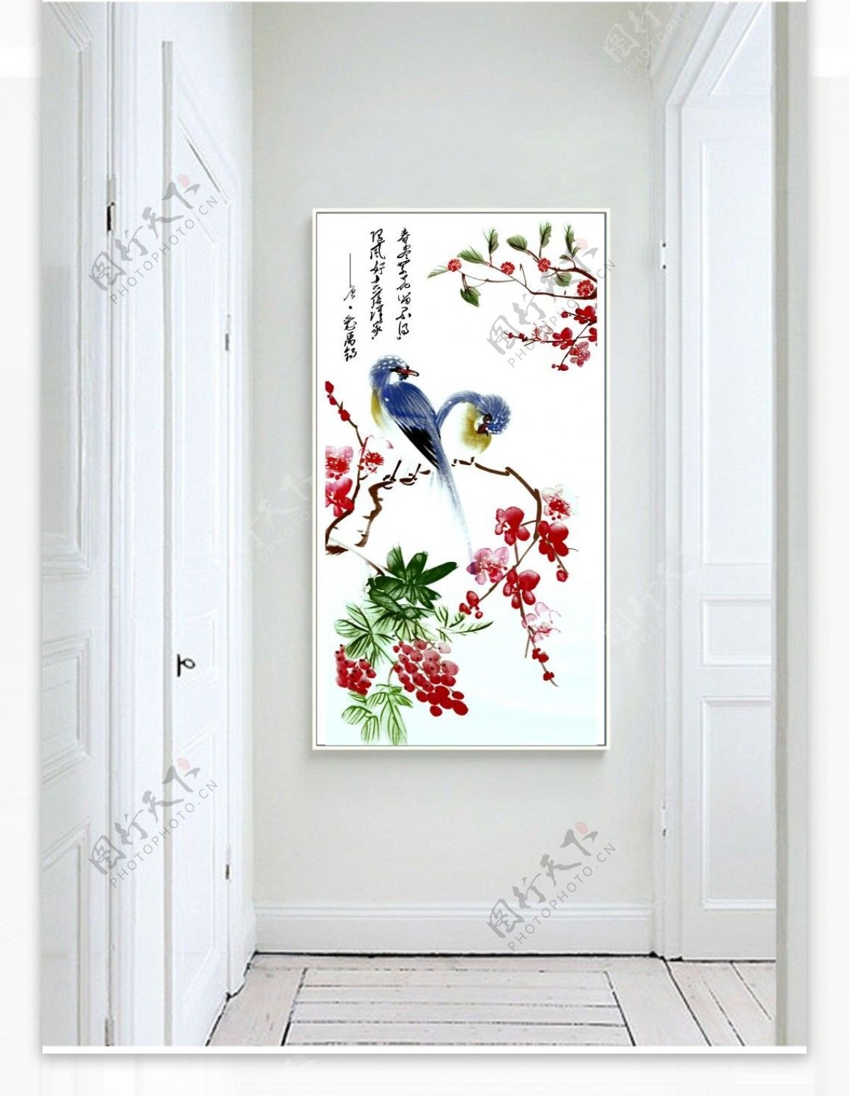 花鸟图中国风装饰画