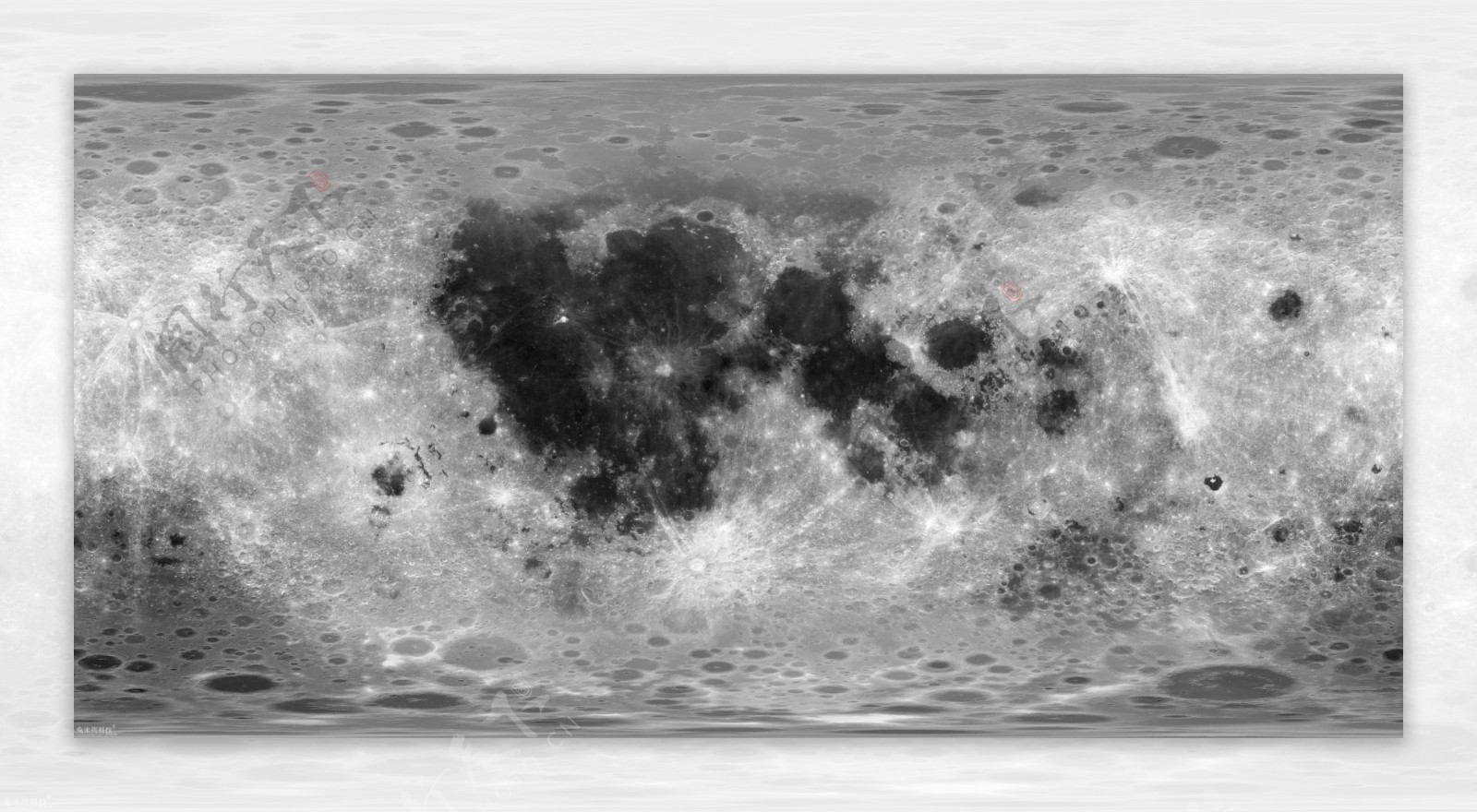 月球表面贴图