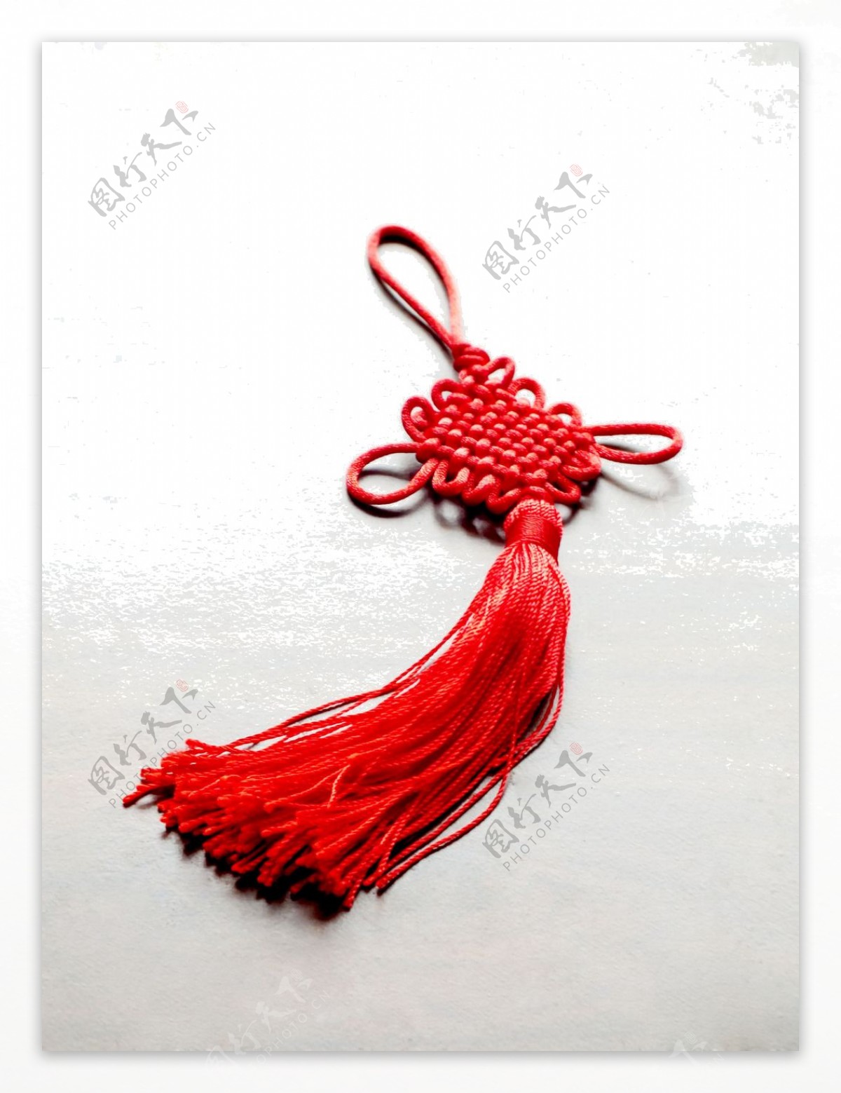 传统艺术红色喜庆中国结元素