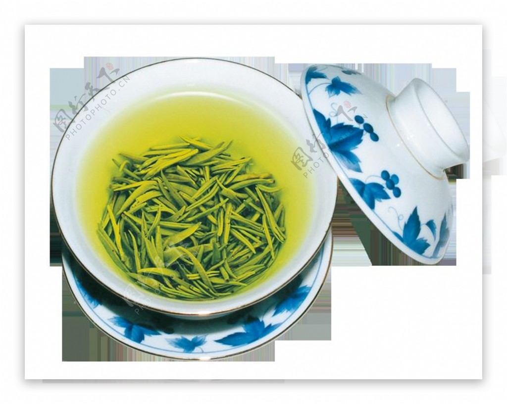 中国风青花瓷茶杯产品实物