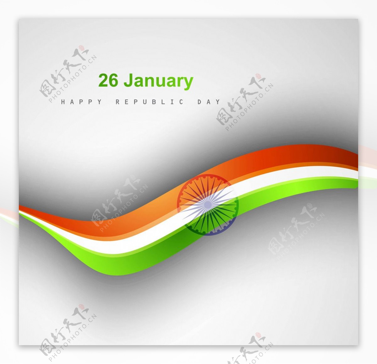 印度共和国日背景