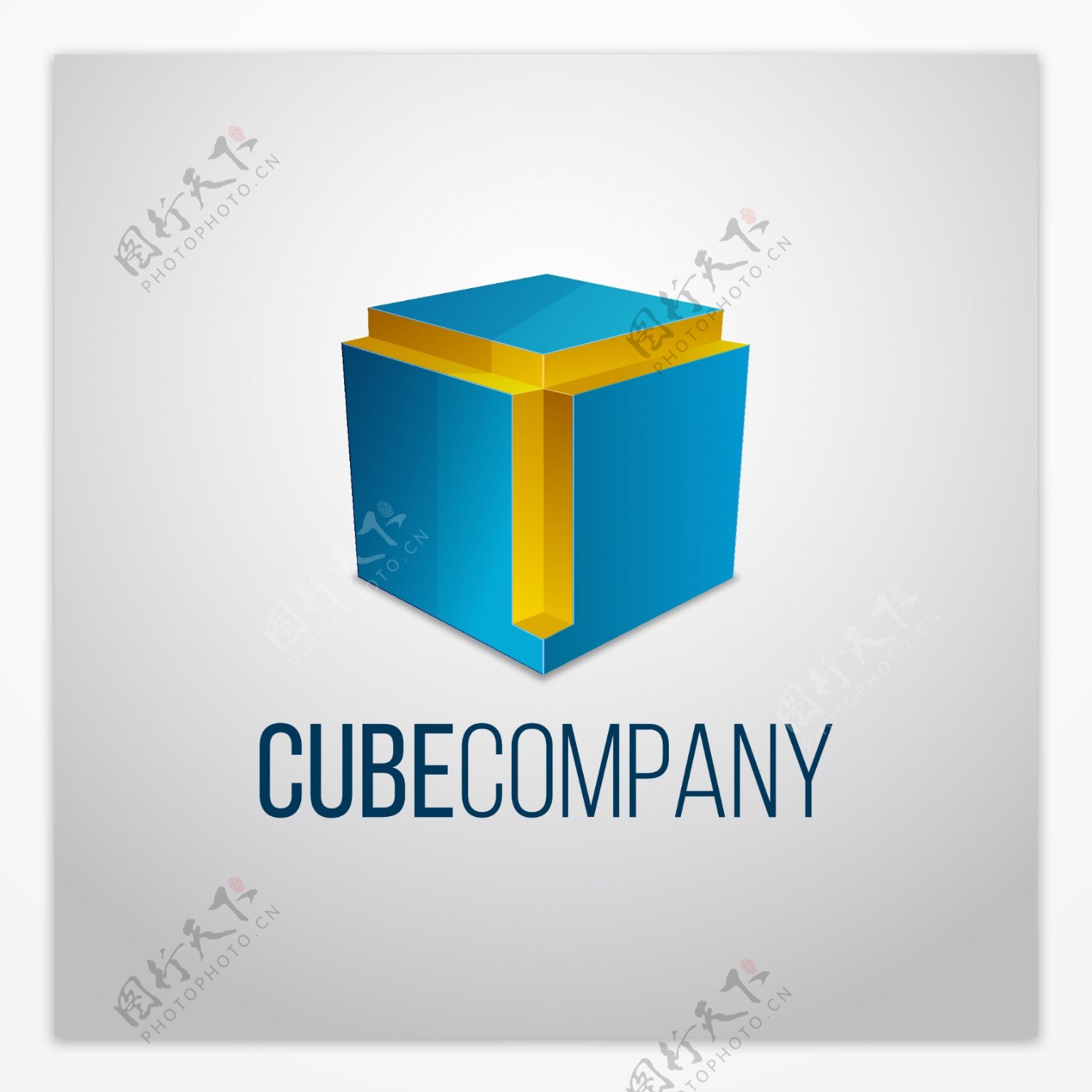 盒子造型形状标识类logo