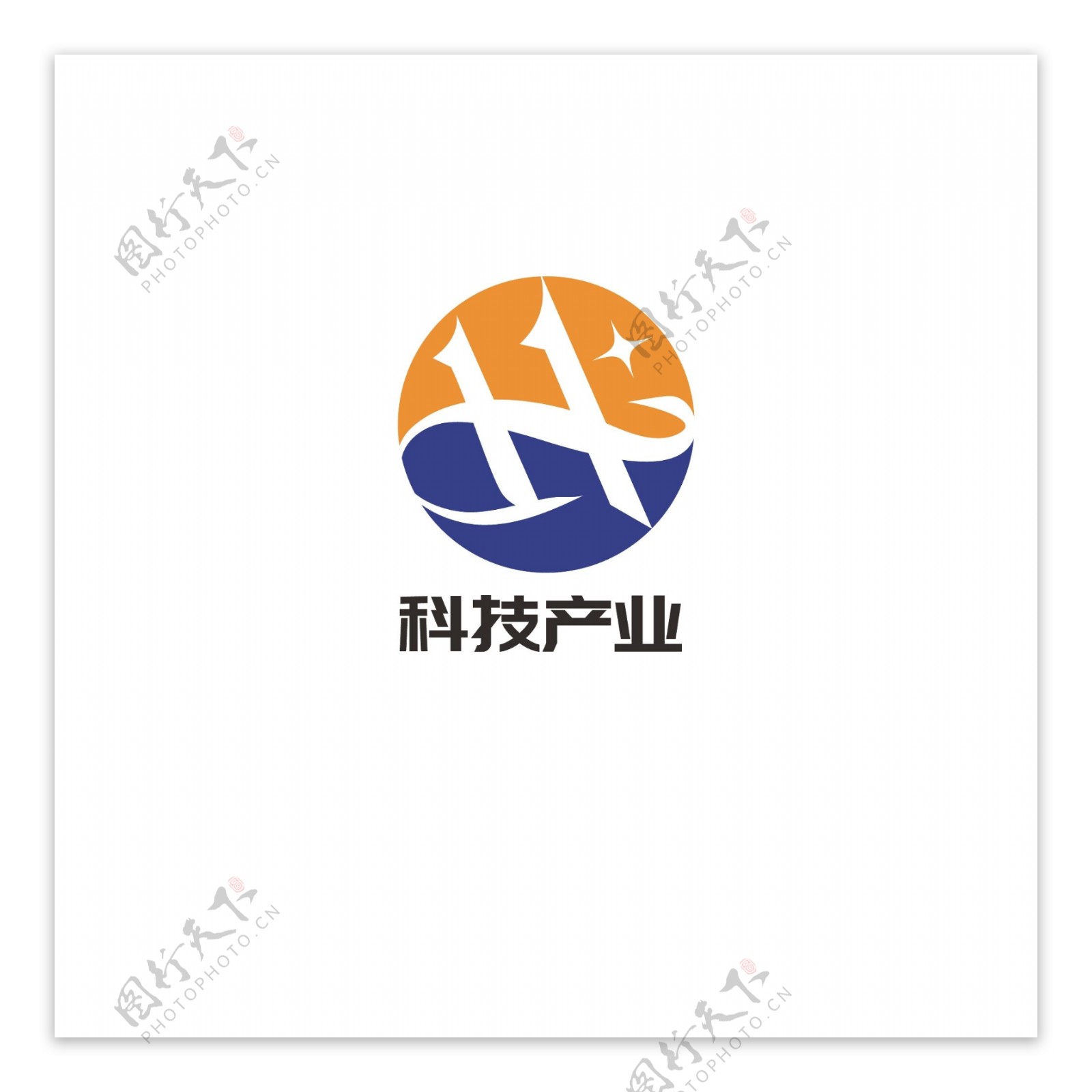 科技产业logo设计