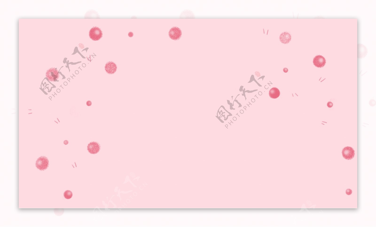 简约粉色泡泡通用背景素材