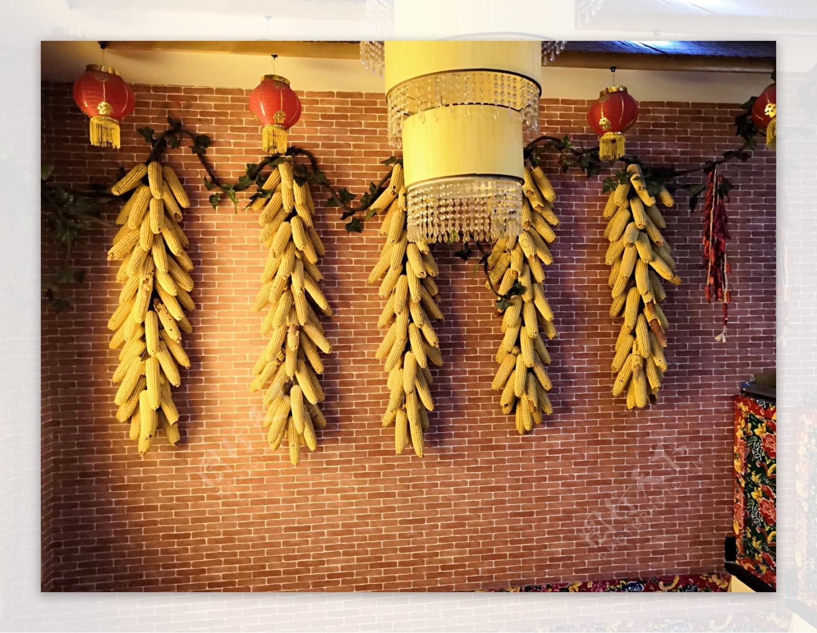 玉米装饰