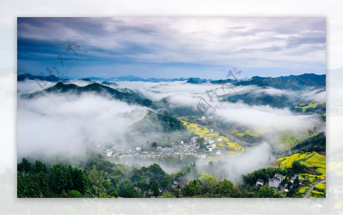 山川风景天空摄影