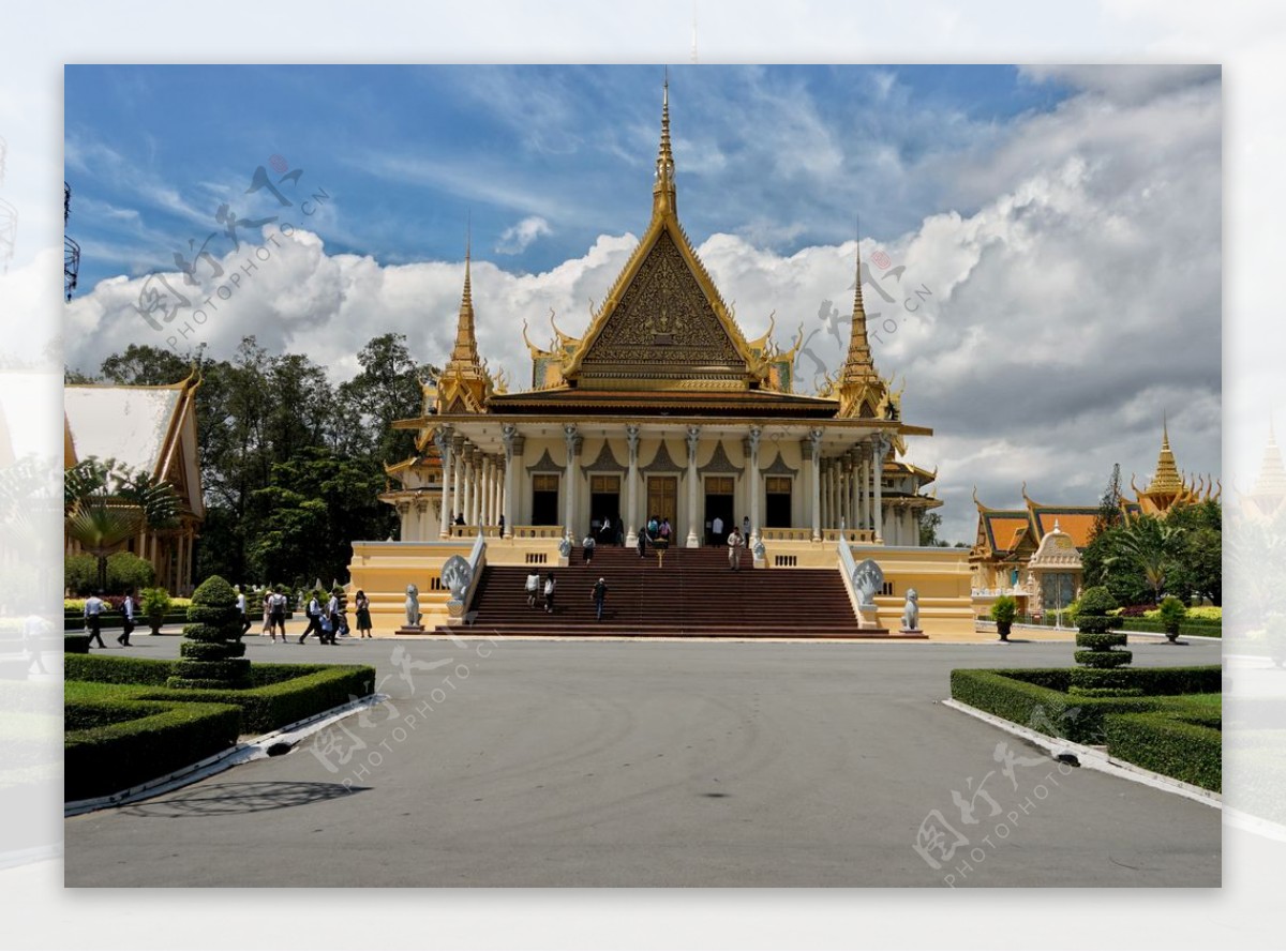 柬埔寨皇宫正殿