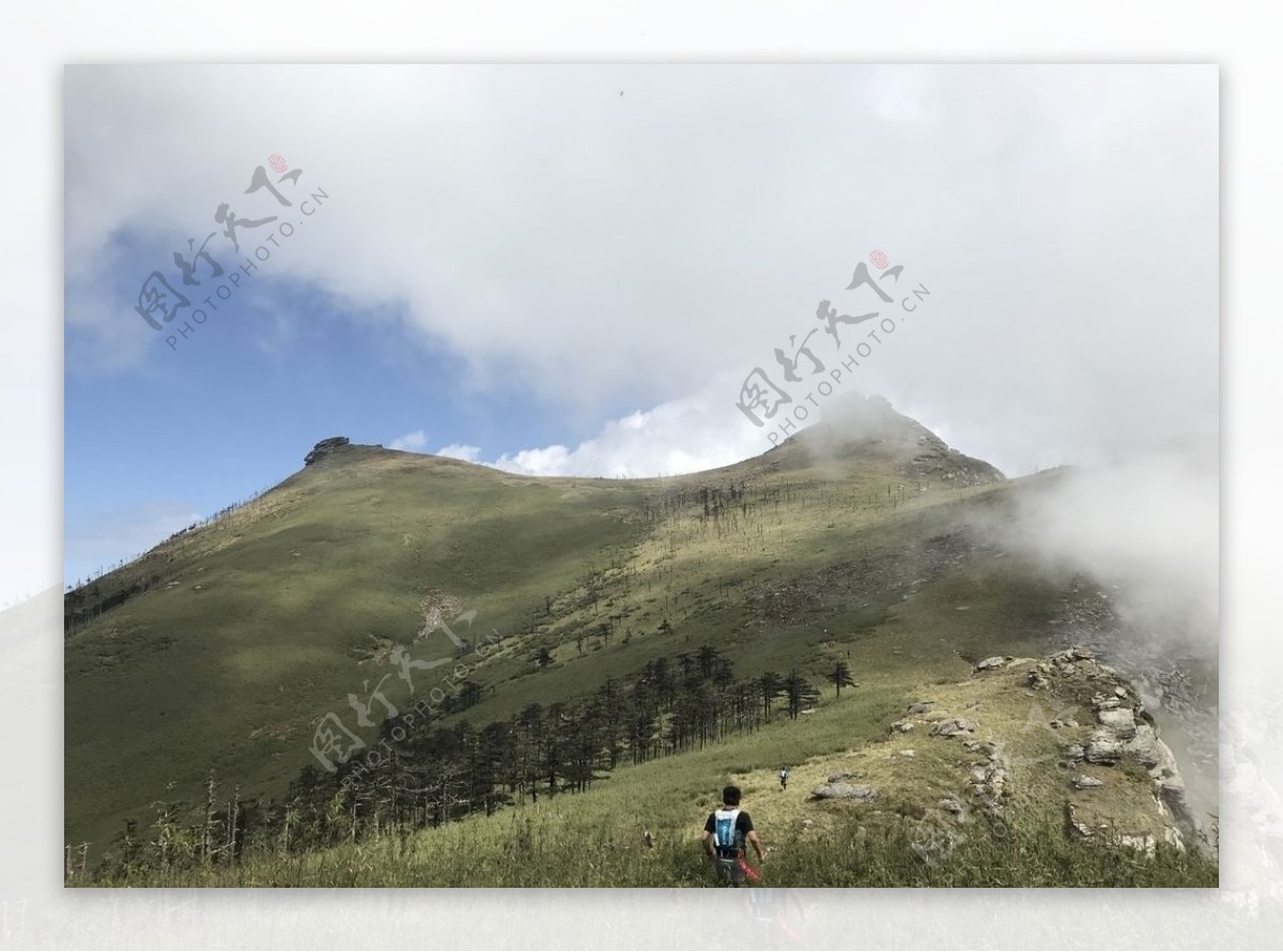 壮丽的大山风景