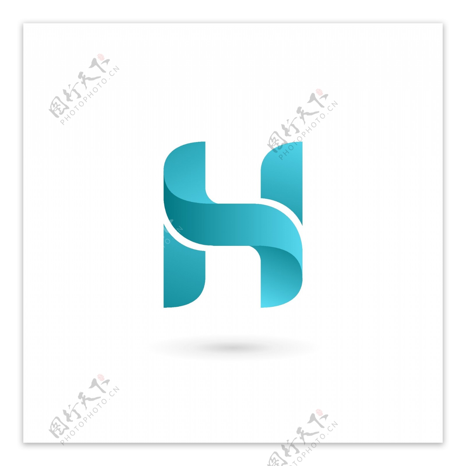 英文字母造型logo互联网企业