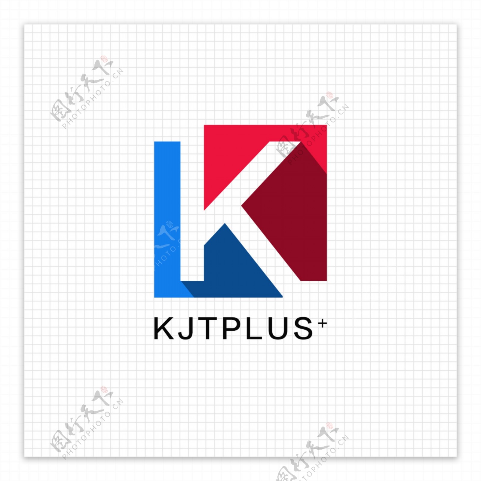 k字母创意logo设计