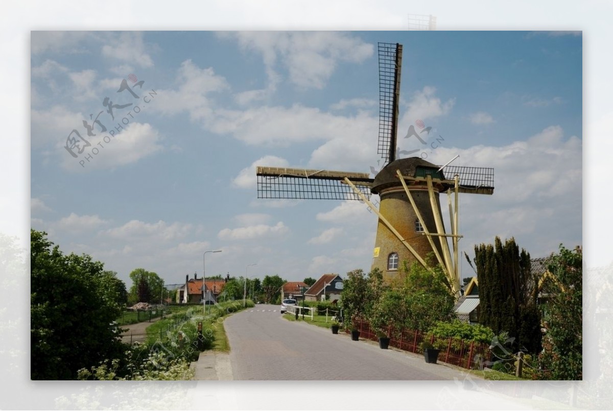 荷兰建筑风车