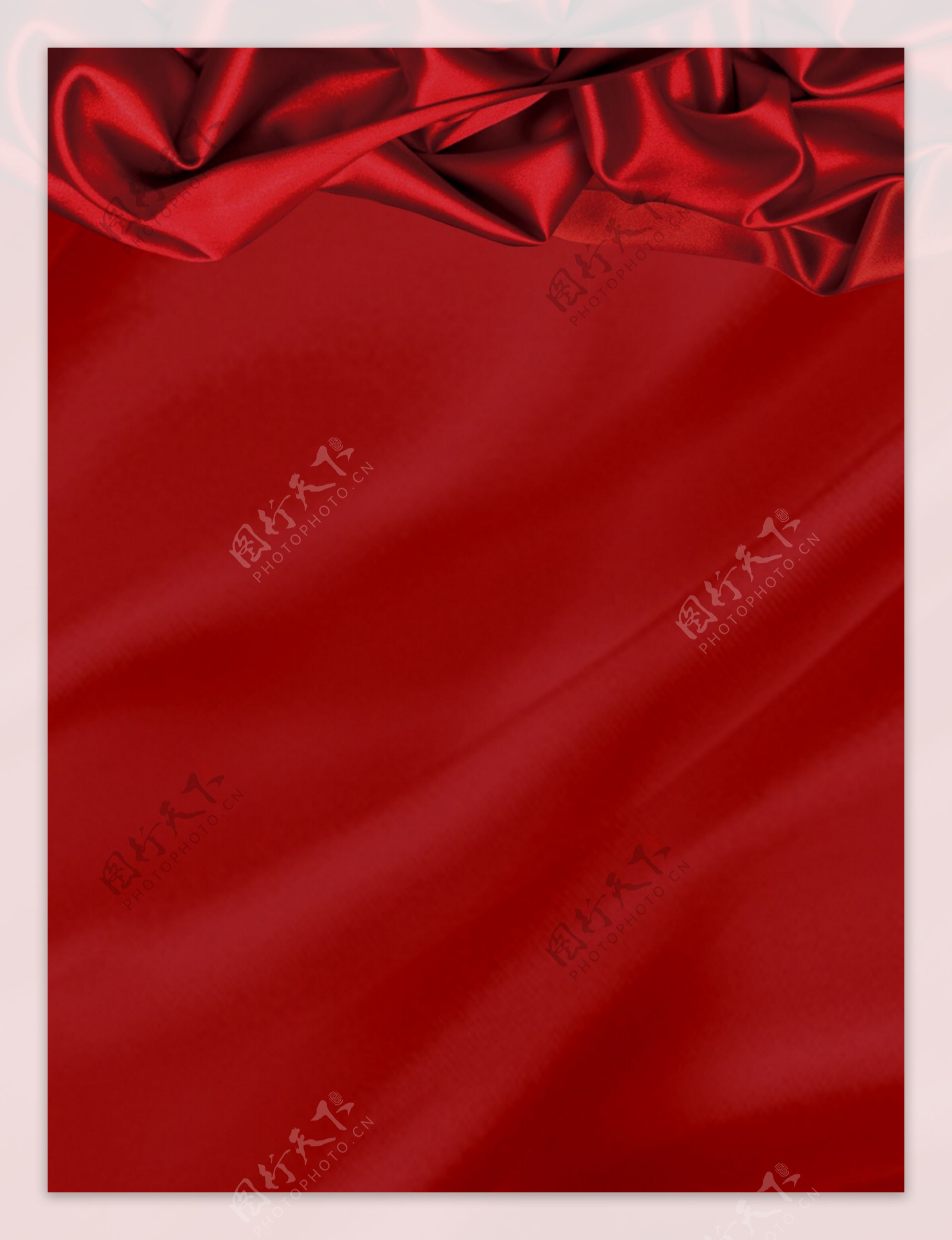 红色丝绸纹理质感宣传背景