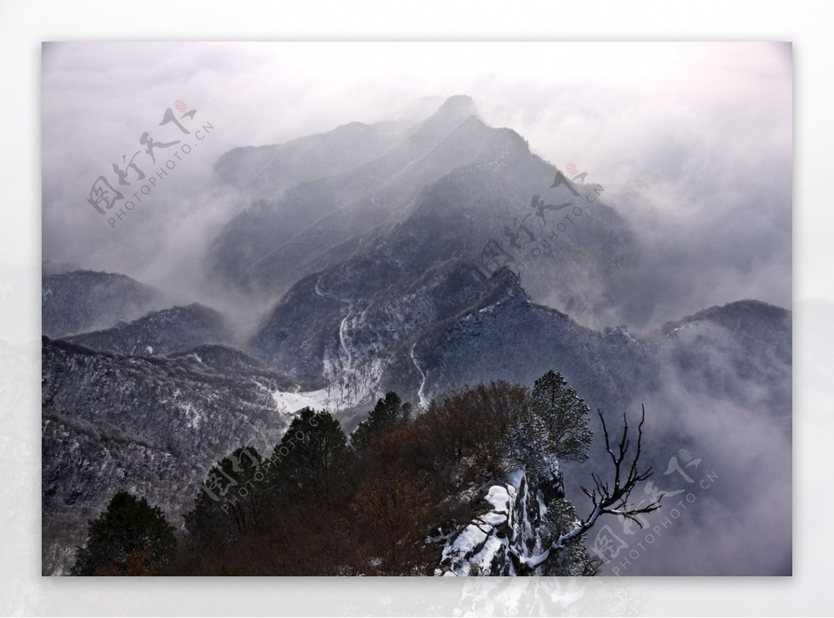 太行雪景