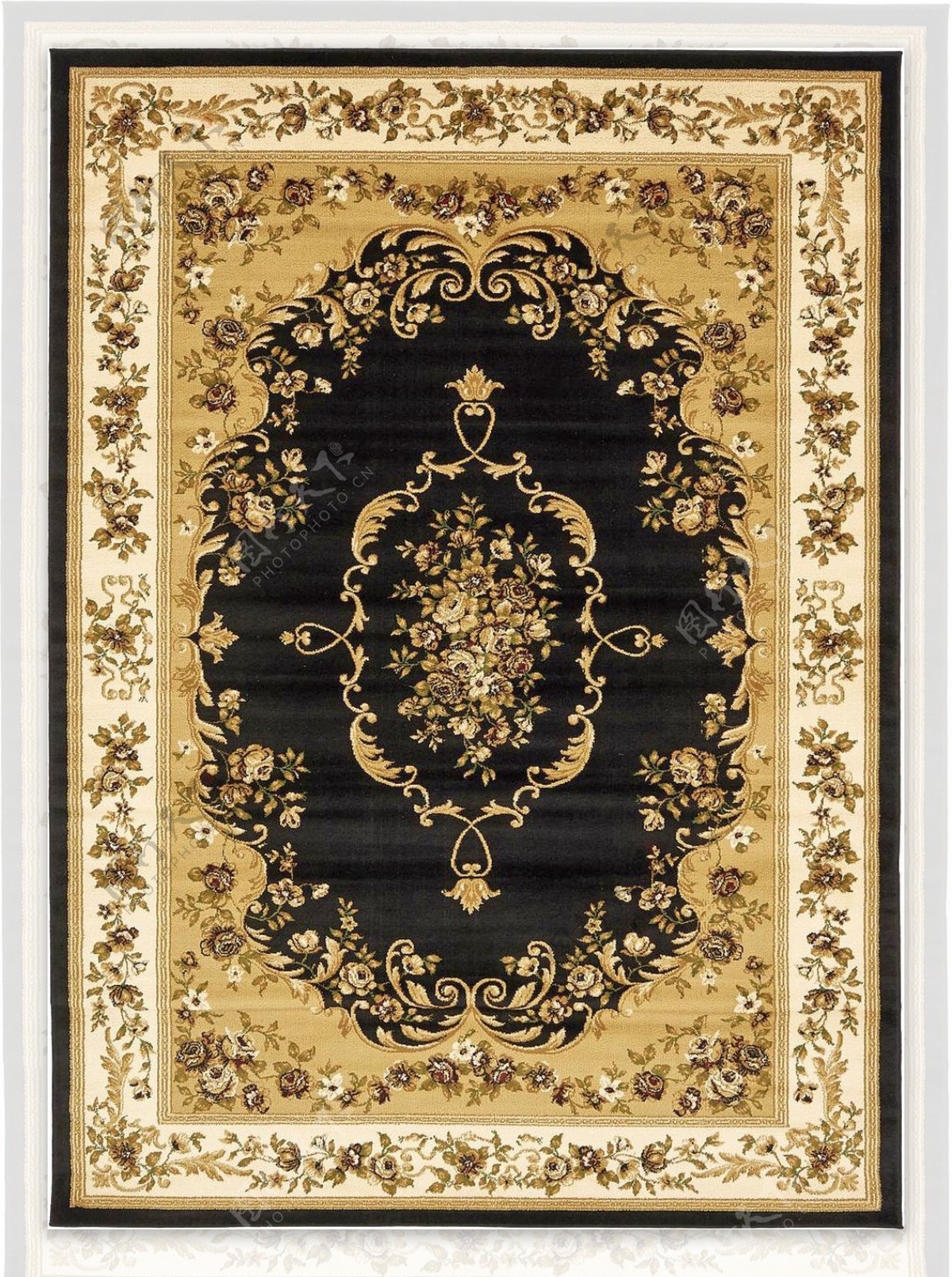 欧式花纹地毯素材