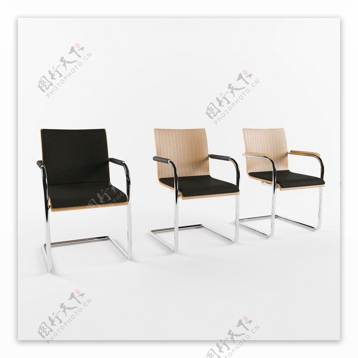 创意休闲简约座椅3d模型