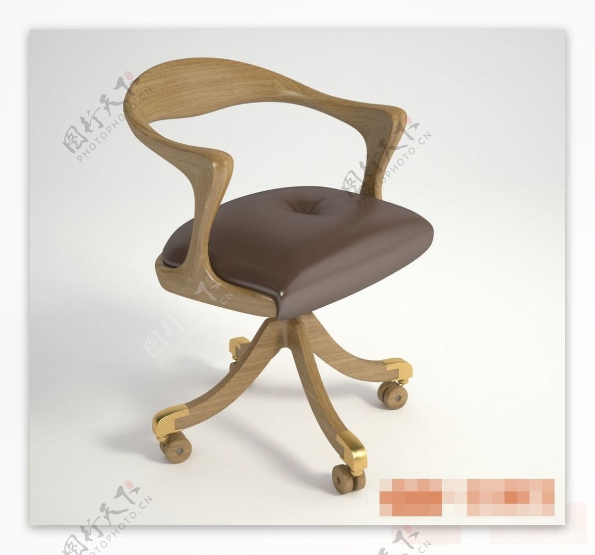 高端耐用沉稳现代风格椅子素材