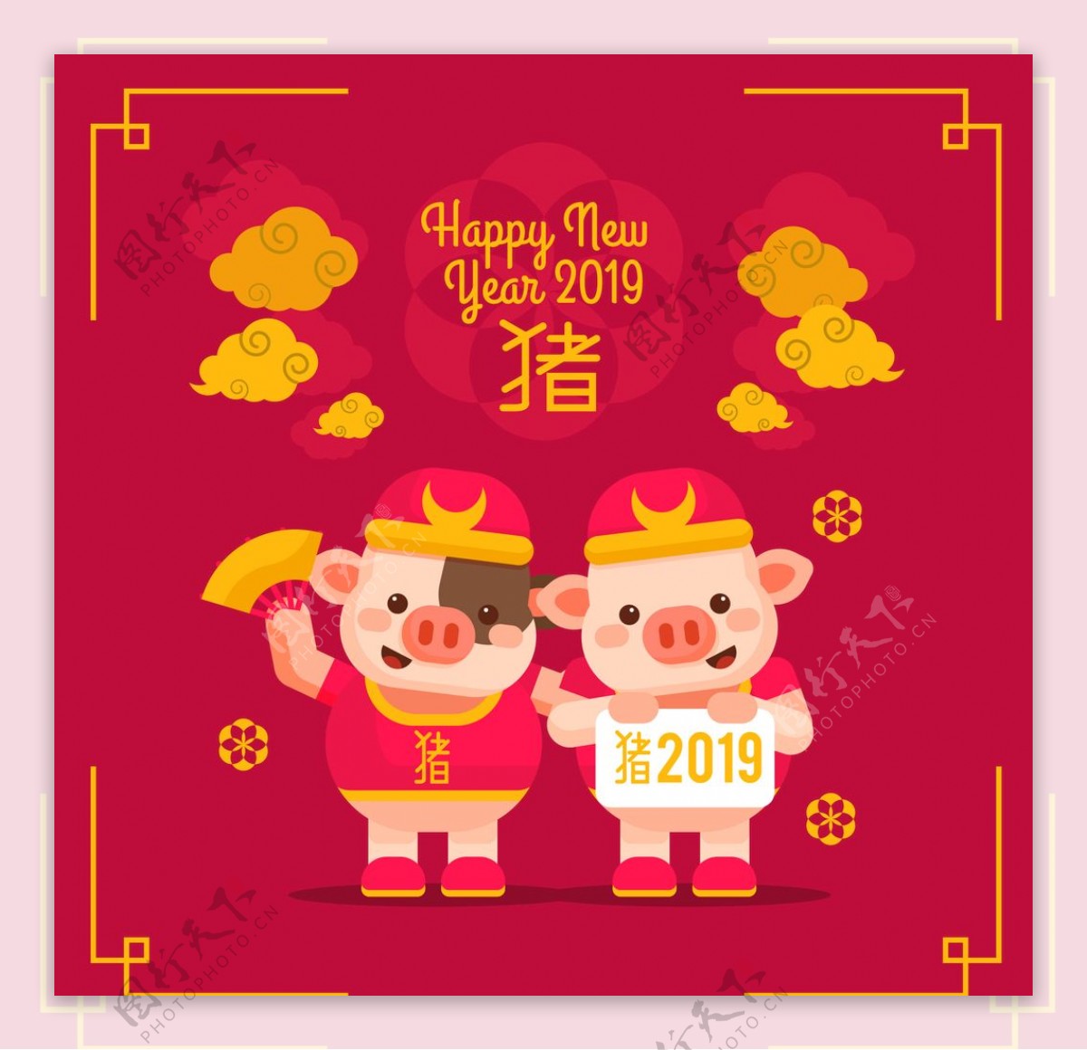 中国新年背景