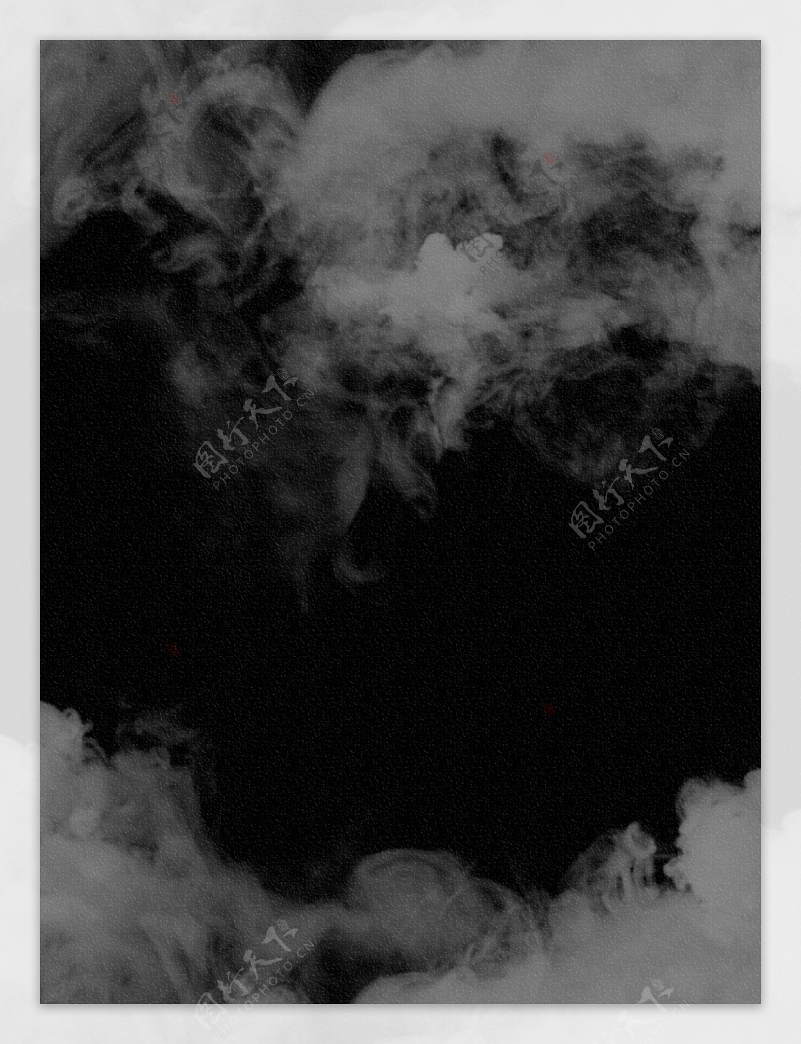 黑色烟雾质感简约背景素材