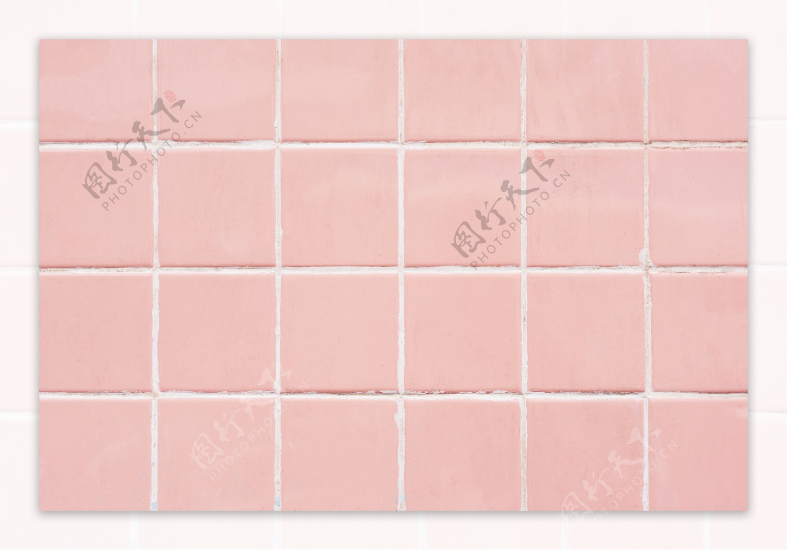 粉红砖墙