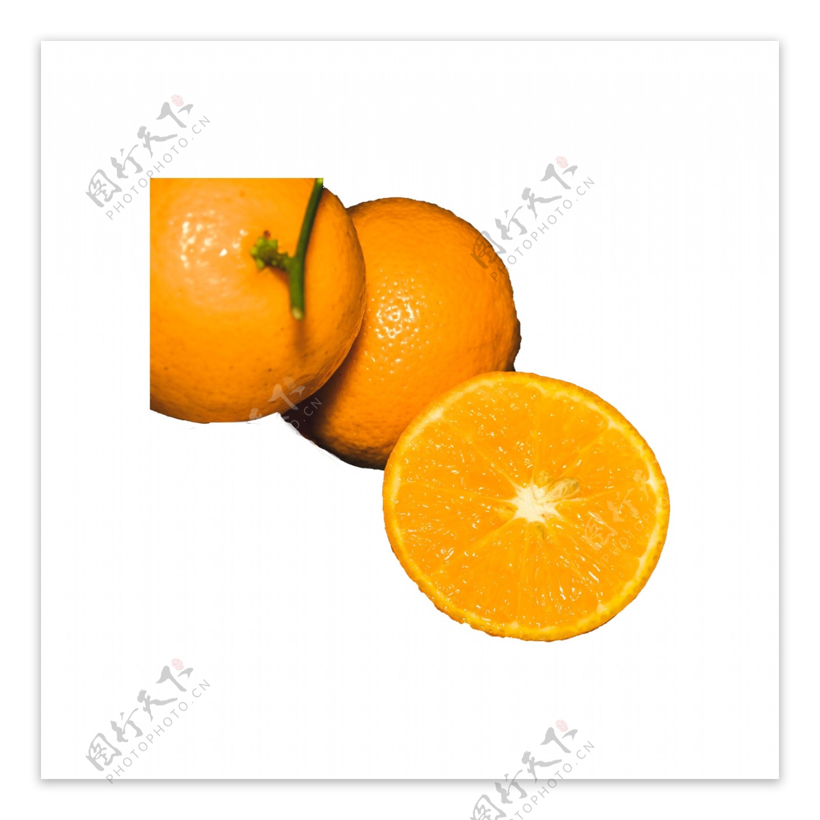 橙子实拍png免抠