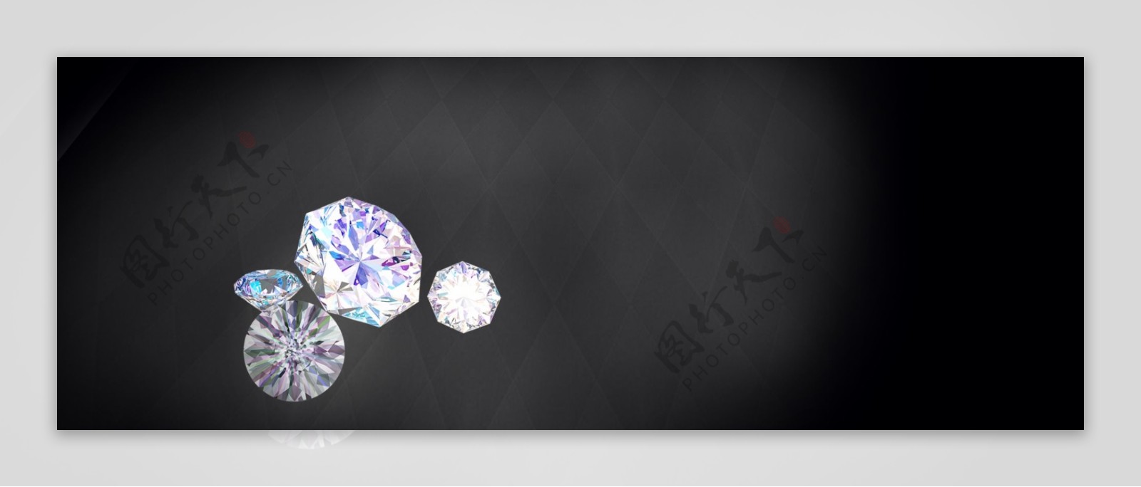 超酷钻石背景图片