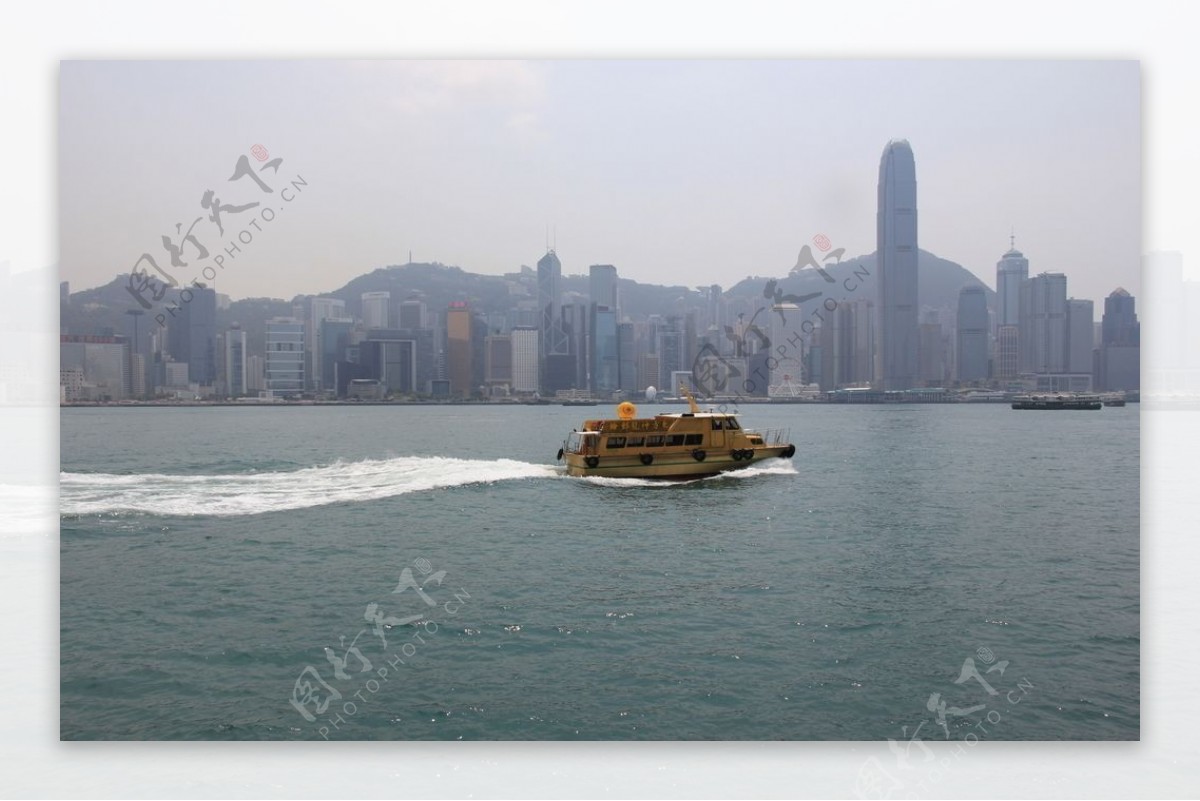 香港街头风景港口海岸风光