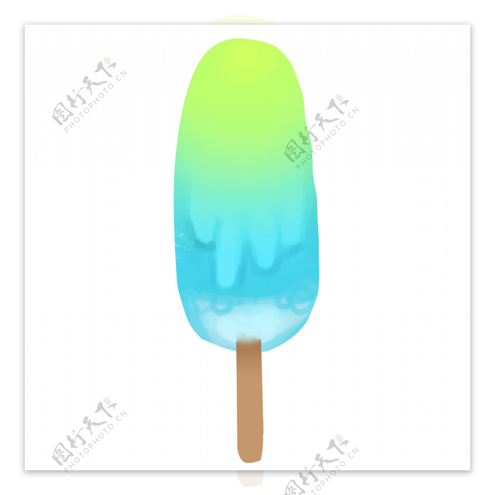 夏季冰淇淋插画