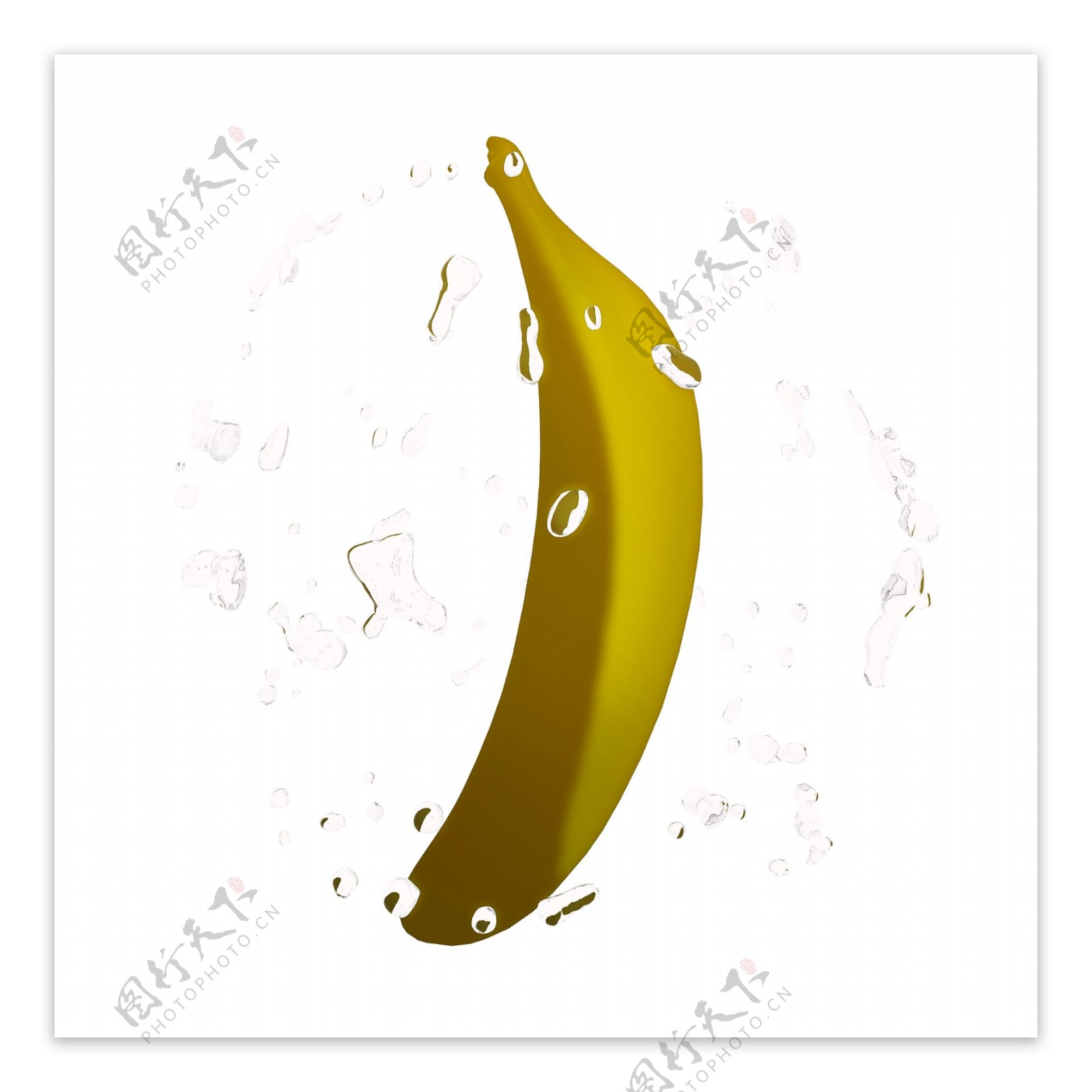 仿真香蕉png图