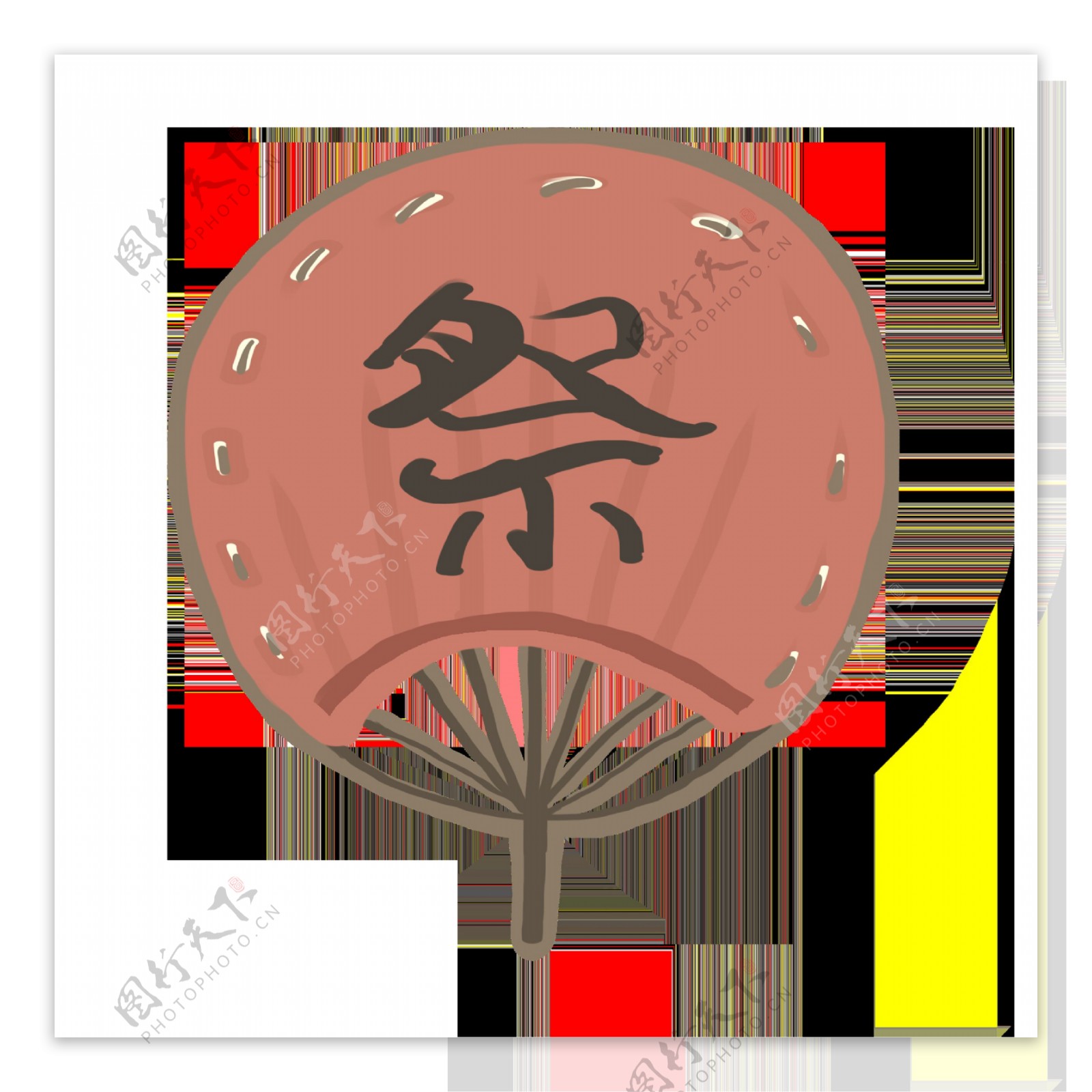 日本祭祀扇子