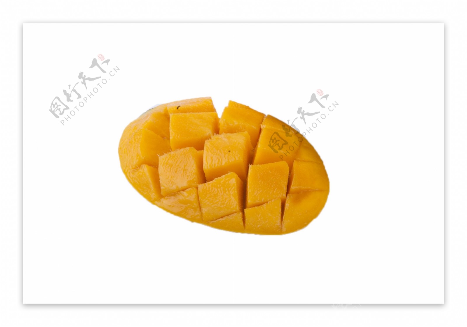 健康食材黄色芒果