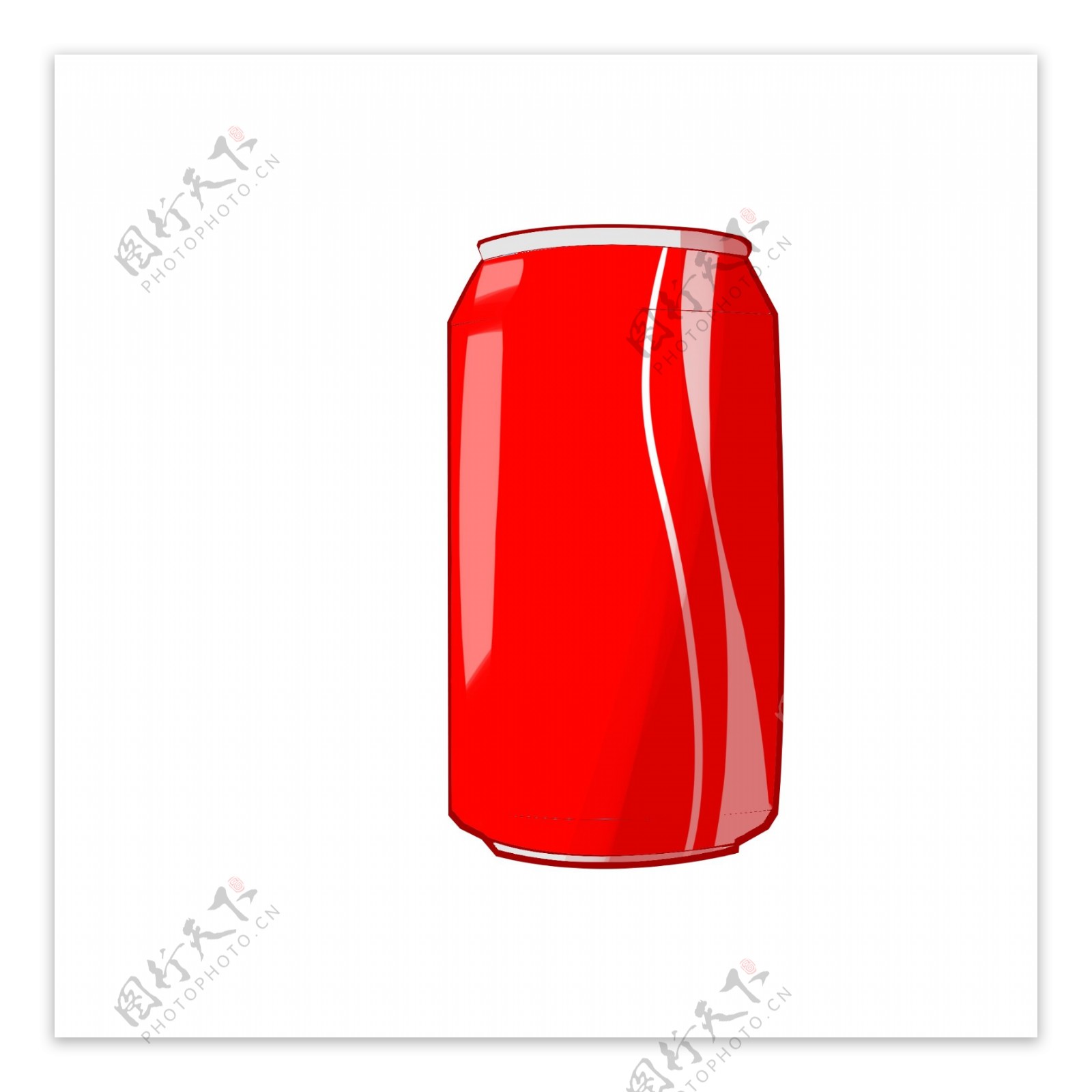 饮料饮品汽水红色可乐