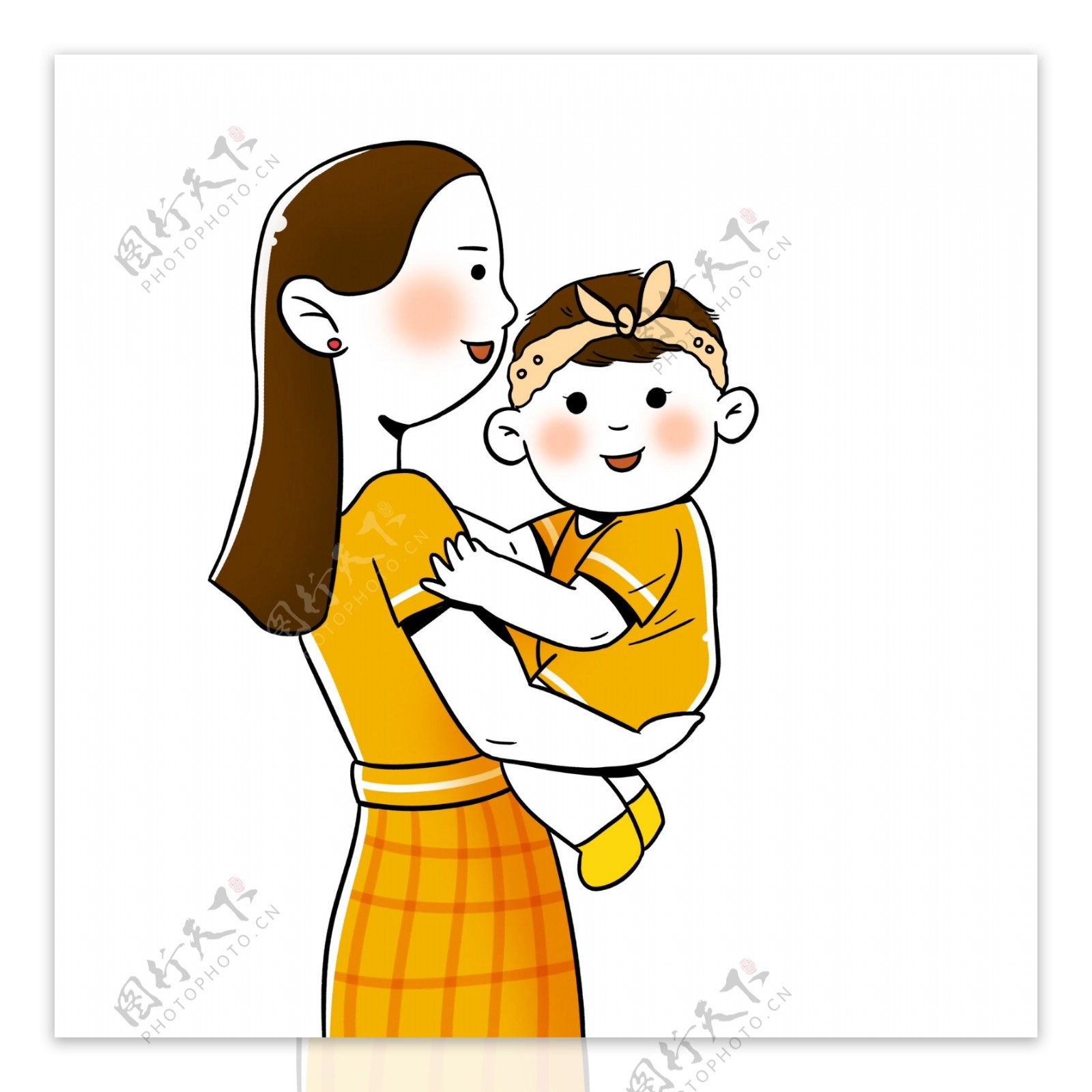 妈妈怀抱婴儿图片素材_免费下载_ai图片格式_VRF高清图片400063566_摄图网