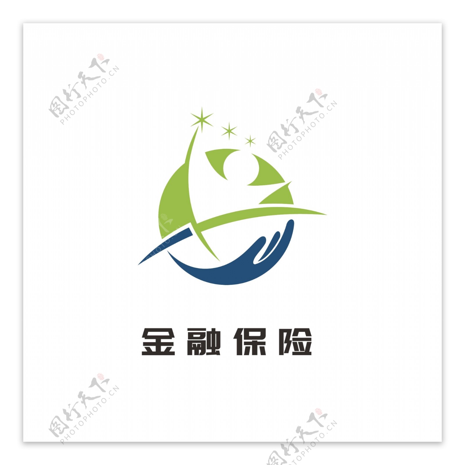 金融保险logo通用logo矢量大众标志