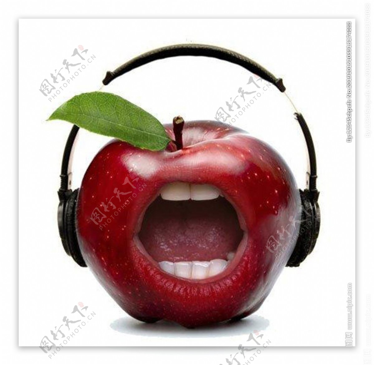 听歌的苹果