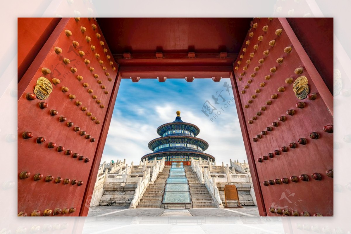 北京天坛建筑摄影