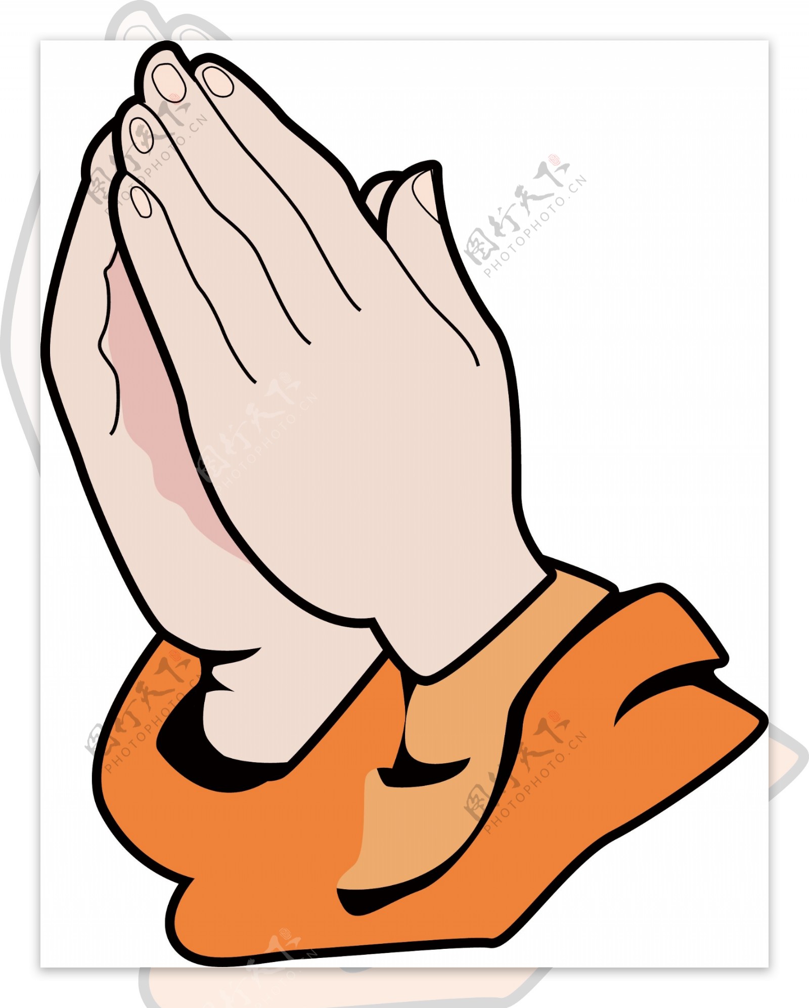 手祈祷
