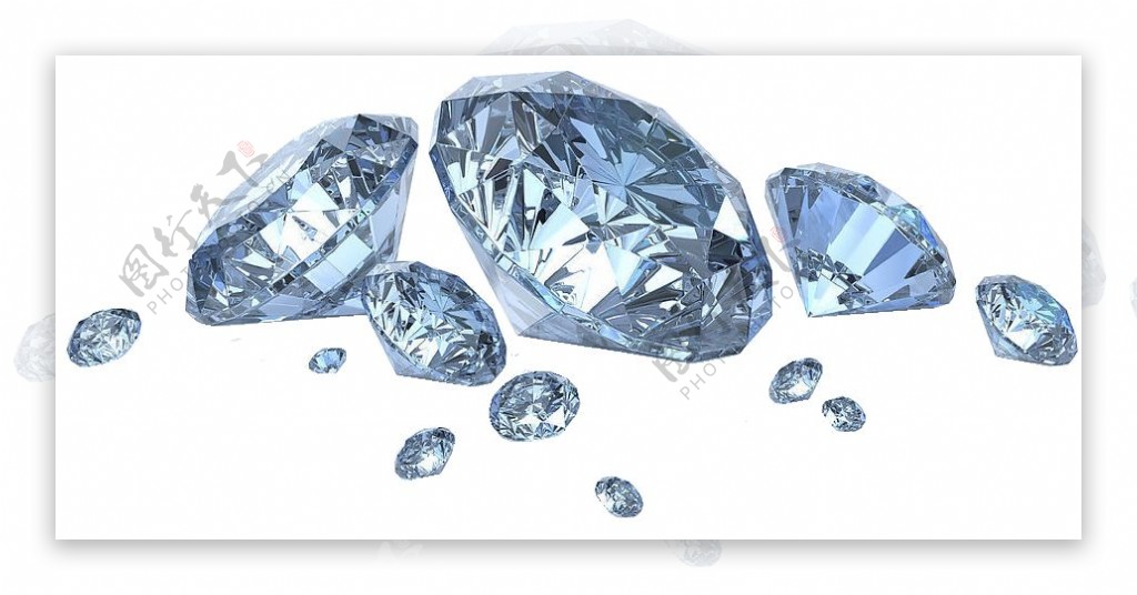 钻石透明底素材