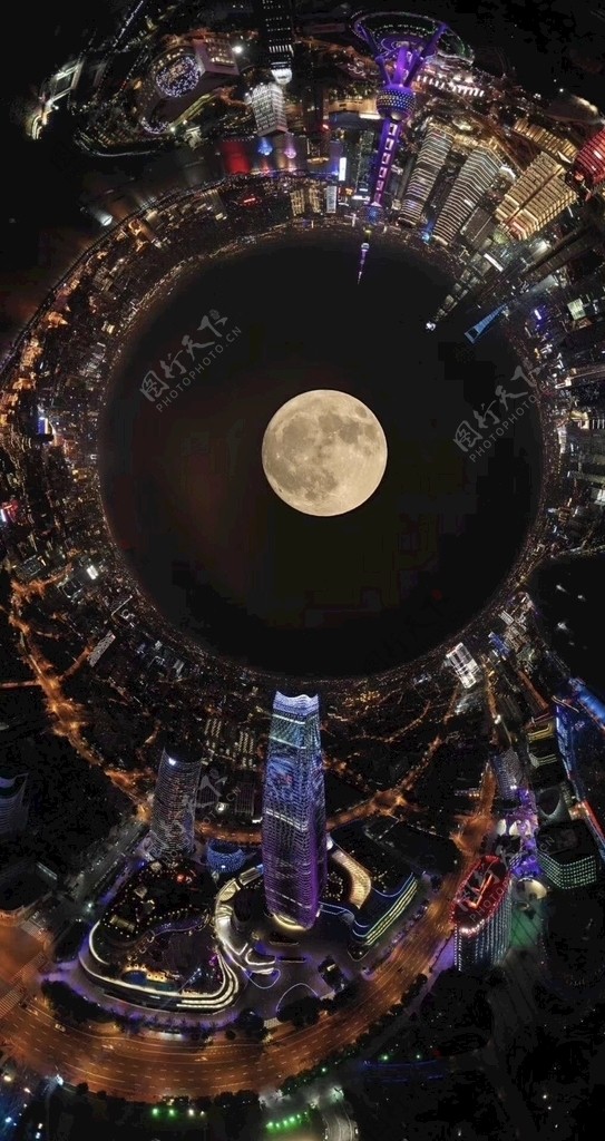 城市月亮