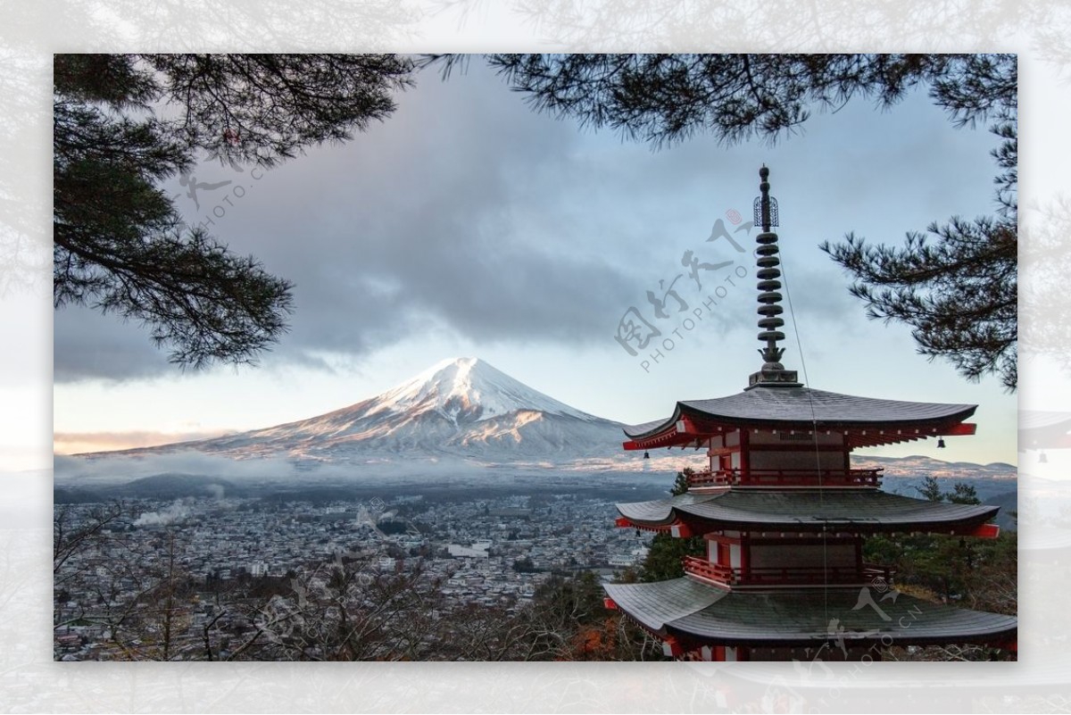 日本塔富士山
