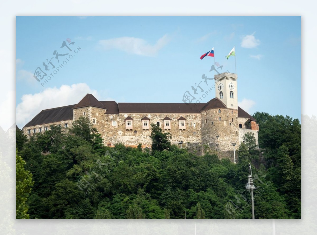 城堡斯洛文尼亚欧洲景观体