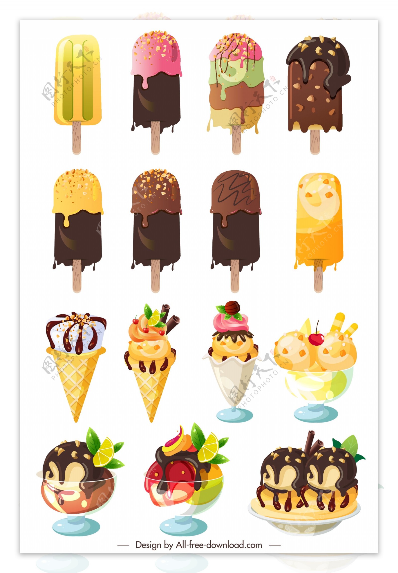 15款创意雪糕冰淇淋