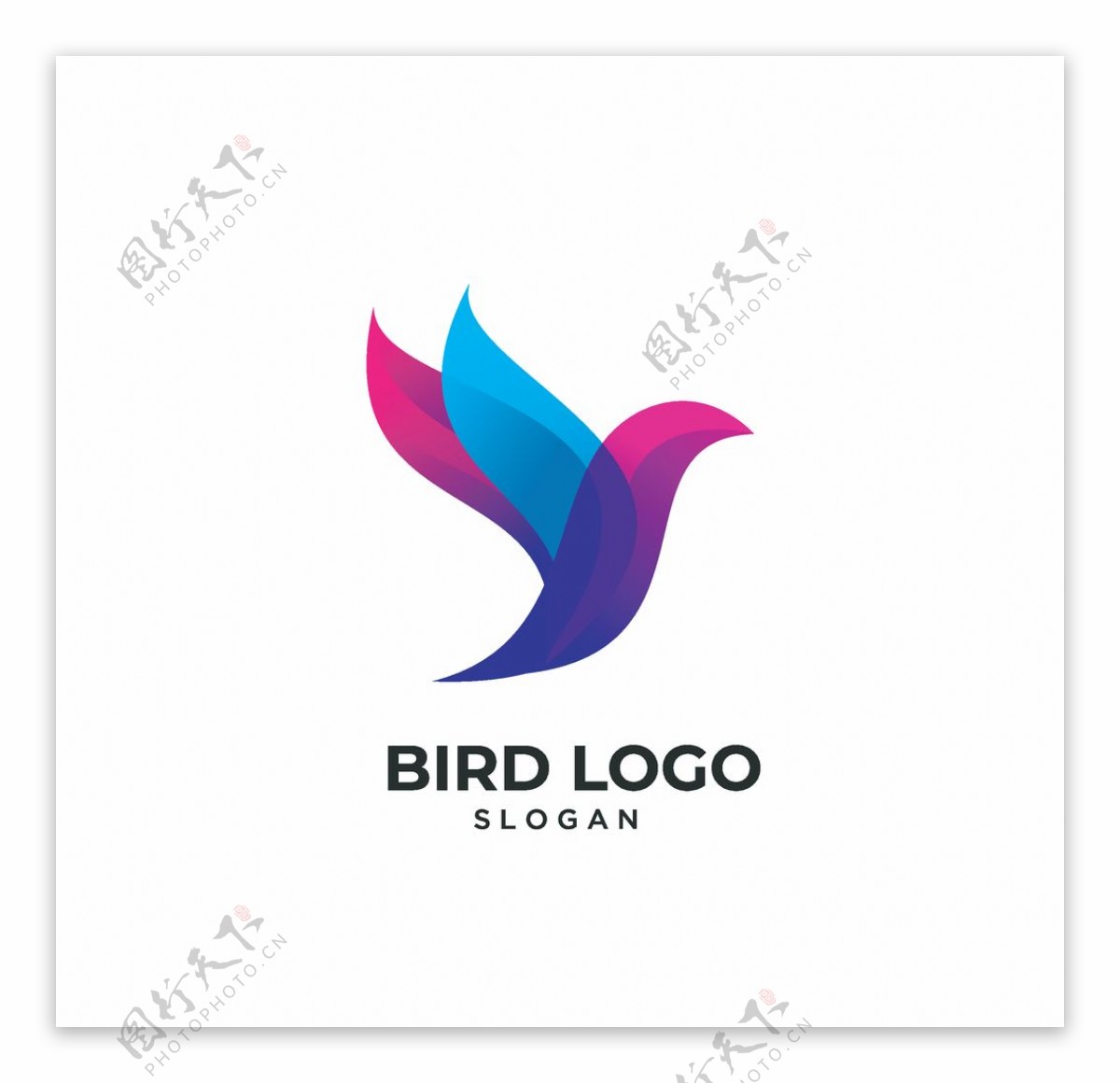 禽类LOGO标志