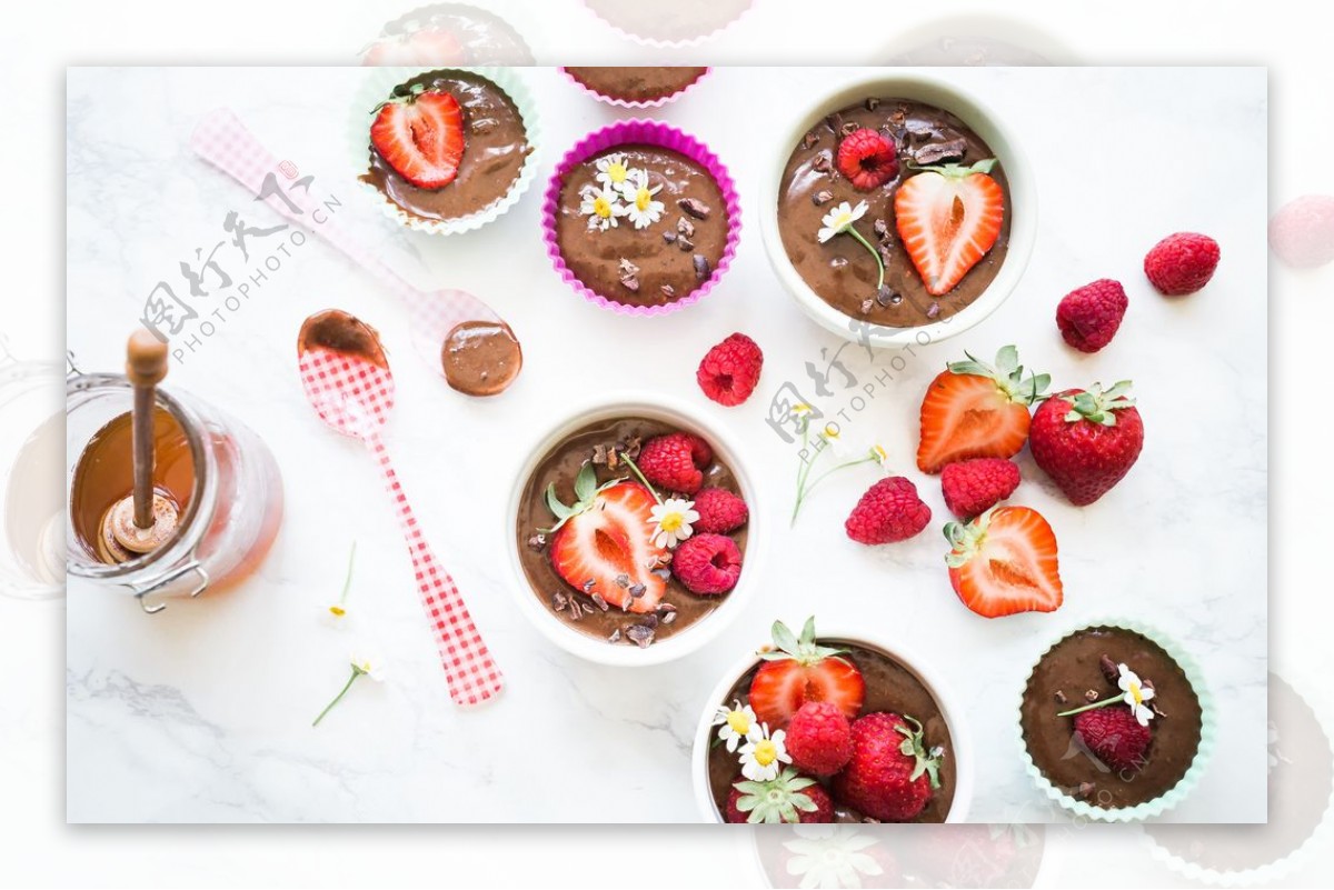 草莓蛋糕水果蛋糕图