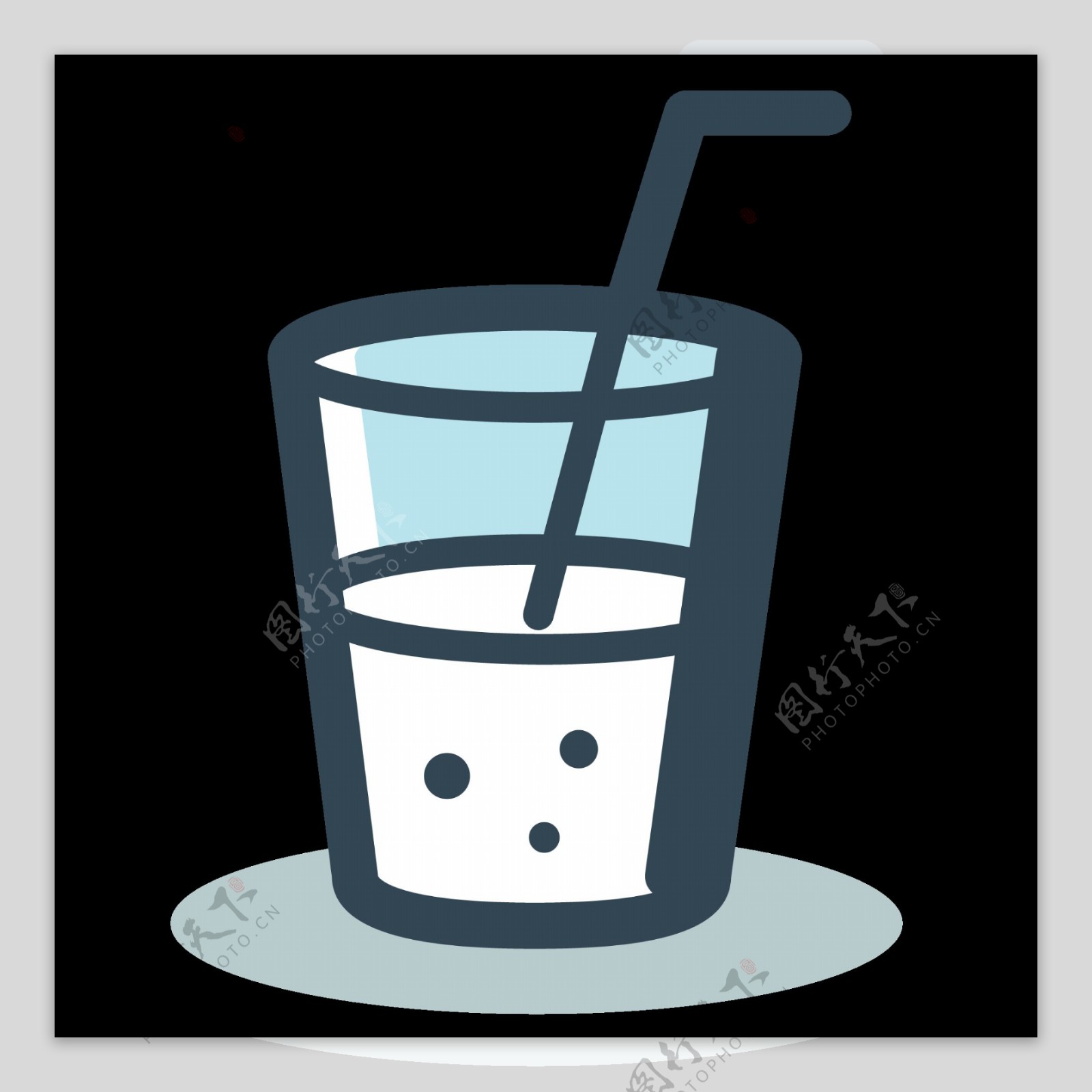 奶茶美食图标标志图形装饰素材