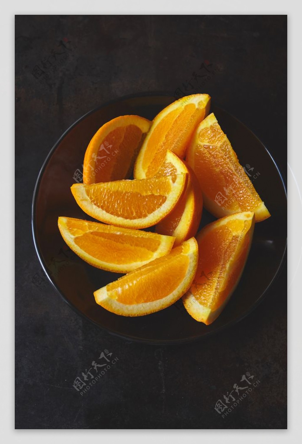 水果橙子水果拼盘摄影