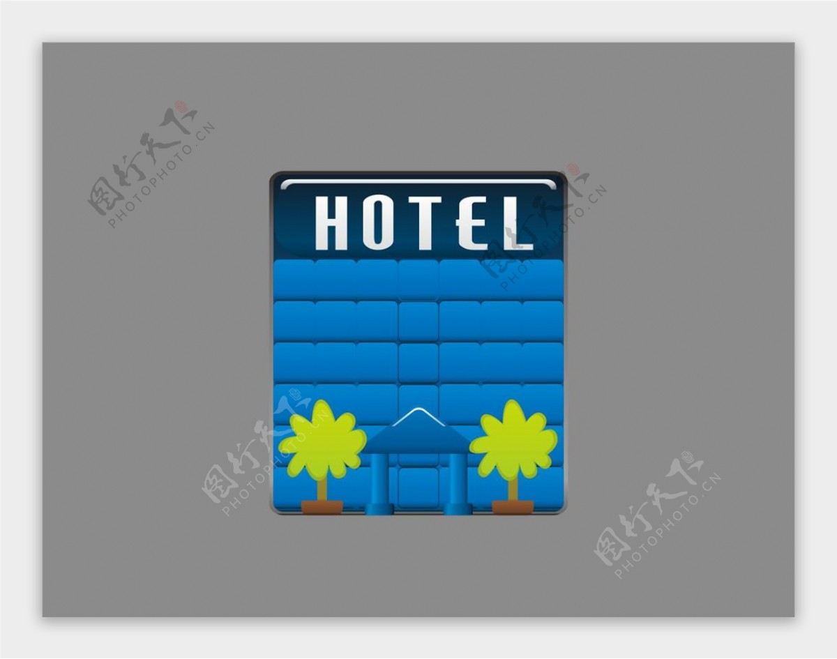 酒店Hotel精美图标