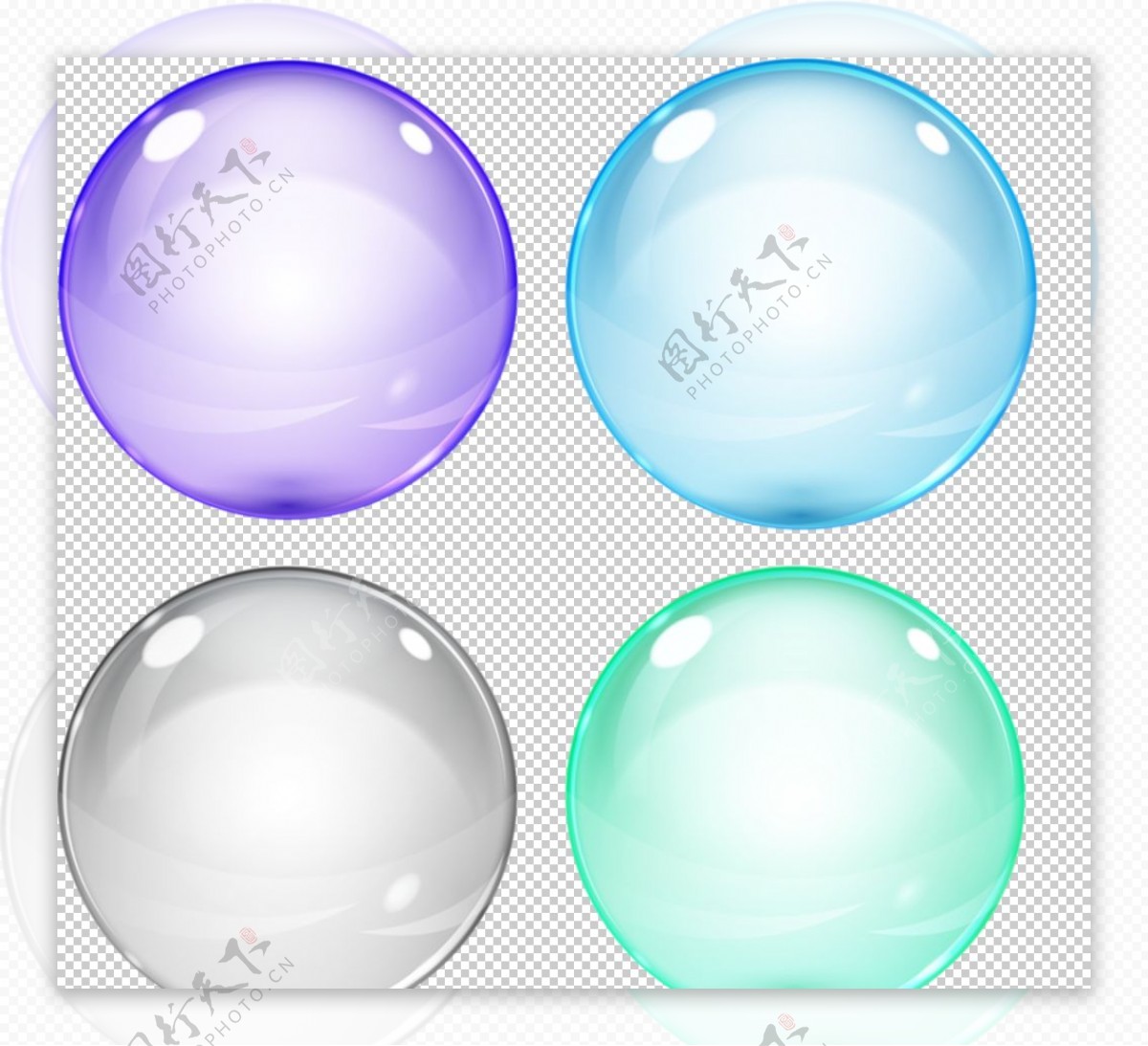 透明球体气球